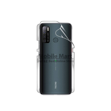 Tecno Pouvoir 4 Back Protection Clear Jelly Soft Ultra Clear Jell For Tecno Pouvoir 4