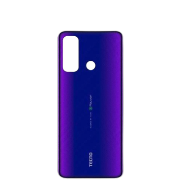Tecno Pouvoir 4 Rear Back Body Casing Housing Replacement Battery Back Door For Tecno Pouvoir 4 - Purple - Image 2