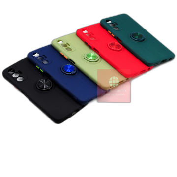 Tecno Pova 3 Slide Finger Grip Multicolour Mobile Cover - Image 2