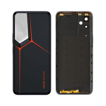 Tecno Pova Neo 2 Housing Middle Frame With Side Button and Replacement Battery Back Door For Pova Neo 2 - Black - Image 2