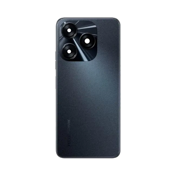 Tecno Spark 10 Housing Middle Frame With Side Button and Replacement Battery Back Door For Spark 10 - Black - Image 2