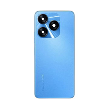 Tecno Spark 10 Housing Middle Frame With Side Button and Replacement Battery Back Door For Spark 10 - Blue - Image 2
