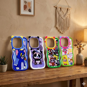Tecno Spark 10 Pro Fancy Wave Style Cartoon Printed Case - Image 2