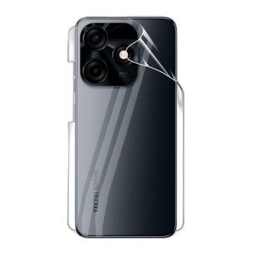Tecno Spark 10c Back Protection Clear Jelly Soft Ultra Clear Jell For Tecno Spark 10c - Image 2
