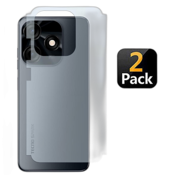 Tecno Spark 10c Back Protector Skin Matte Style Protector For Tecno Spark 10c  - Image 2