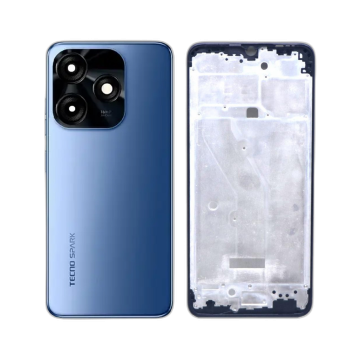 Tecno Spark 10C Rear Complete Body Casing Housing Replacement For Spark 10C - Blue - Image 2