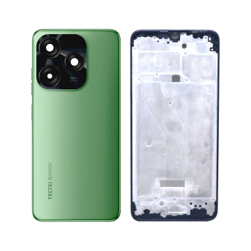 Tecno Spark 10C Rear Complete Body Casing Housing Replacement For Spark 10C - Green - Image 2