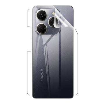 Tecno Spark 20 Pro Back Protection Clear Jelly Soft Ultra Clear Jell For Tecno Spark 20 Pro  - Image 2