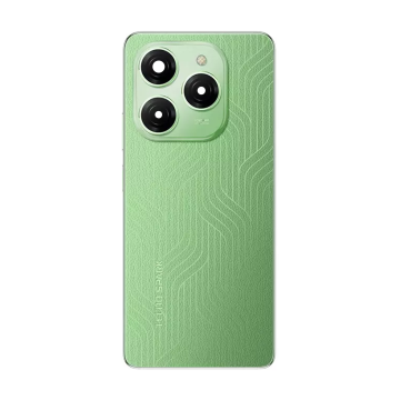 Tecno Spark 20 Pro Housing Middle Frame With Side Button and Replacement Battery Back Door For Spark 20 Pro - Green - Image 2