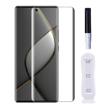 Tecno Spark 20 Pro Plus Front UV Tempered Glass Protector For Fully Curved Glass For Tecno Spark 20 Pro Plus - Image 2