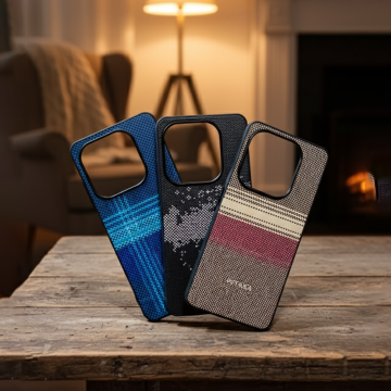 Tecno Spark 20C Pitaka Leather Texture Mobile Cover - Image 2