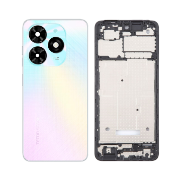 Tecno Spark 20C White Housing - Image 2