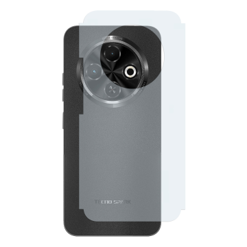 Tecno Spark 30C Back Protector Carbon Fiber Matte Soft Skin Sheet - Image 2