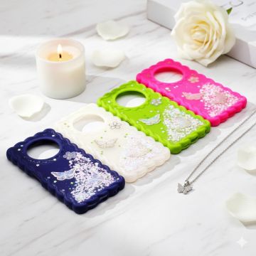 Tecno Spark 30C Fancy Wave Glitter Mobile Cover - Image 2