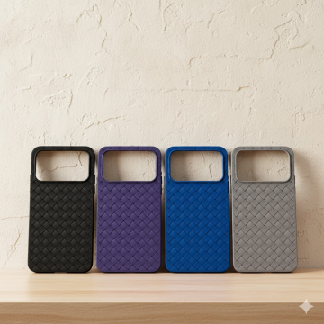 Tecno Spark 40 Geometric Cube Textured Soft Silicone Back Cover - Image 2