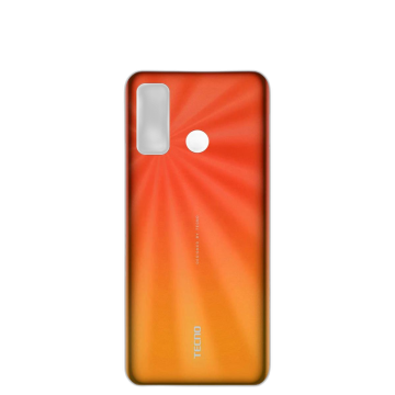 Tecno Spark 5 Rear Back Body Casing Housing Replacement Battery Back Door For Tecno Spark 5 - Orange - Image 2