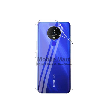 Tecno Spark 6 Back Protection Clear Jelly Soft Ultra Clear Jell For Tecno Spark 6 - Image 2