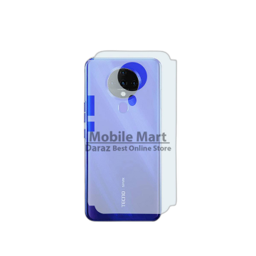 Tecno Spark 6 Back Protector Skin Matte Style Protector For Tecno Spark 6 - Image 2