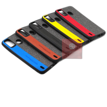 Tecno Spark 6 Go Back Cover Double Colour Leather Type Soft Spark 6 Go Case For Boys - Image 2
