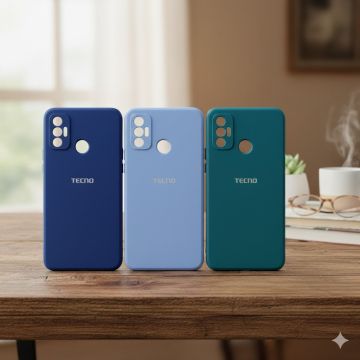 Tecno Spark 7 Multicolour Soft Official Case