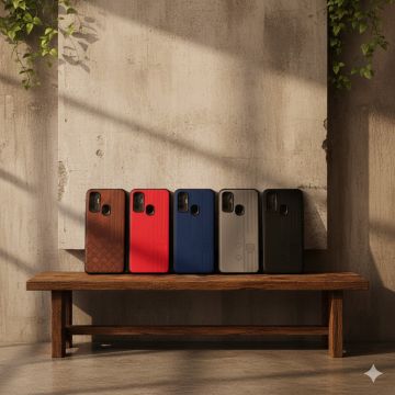 Tecno Spark 7T Soft Leather Cover - Image 2