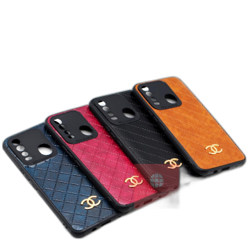 Tecno Spark 8 CHANEL Soft Leather Cover - Image 2