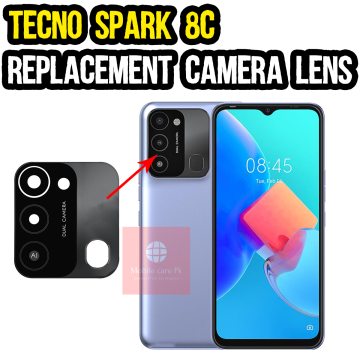 Tecno Spark 8C Back Camera Lens Replacement For Tecno Spark 8C - Image 2