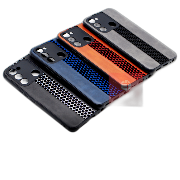 Tecno Spark 8C Back Cover Soft Leather Cover For Spark 8C - Image 2
