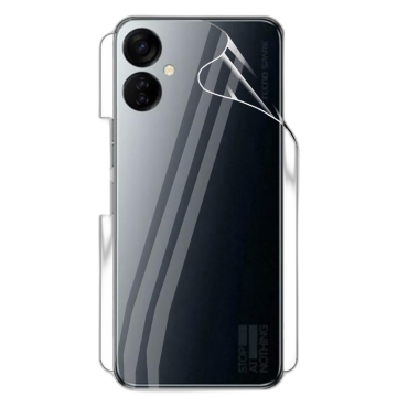 Tecno Spark 9T Back Protection Clear Jelly Soft Ultra Clear Jell For Tecno Spark 9T  - Image 2