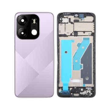 Tecno Spark Go 2023 Rear Complete Body Casing Housing Replacement For Spark Go 2023 - Purple - Image 2