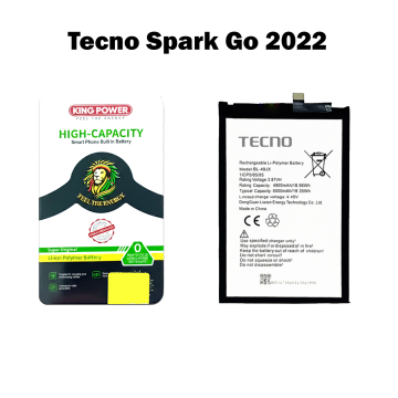 Tecno Spark Go Battery Replacement - King Power 5000mAh (BL-49JX) - Image 2
