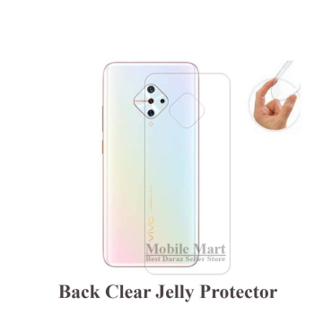 Vivo S1 Pro Back Protection Clear Jelly Soft Ultra Clear Jell For Vivo S1 Pro - Image 2