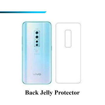 Vivo V17 Pro Back Protection Clear Jelly Soft Ultra Clear Jell For Vivo V17 Pro - Image 2