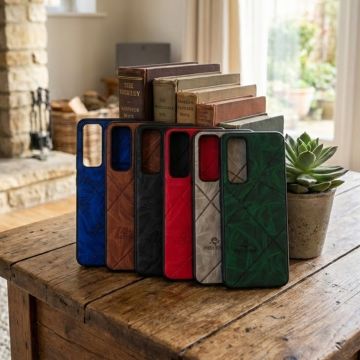 Vivo V20 SE Back Cover Multicolour Soft Leather Case For Vivo V20 SE - Image 2
