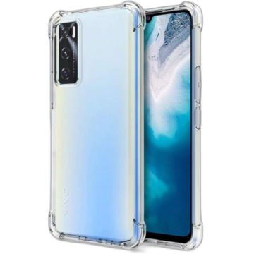Vivo V20 SE Transparent Extra Bumper Anti Shock Soft Crystal Clear Case