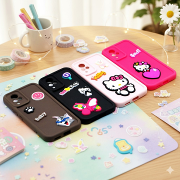 Vivo V21 Soft Kitty Multicolour Mobile Cover - Image 2