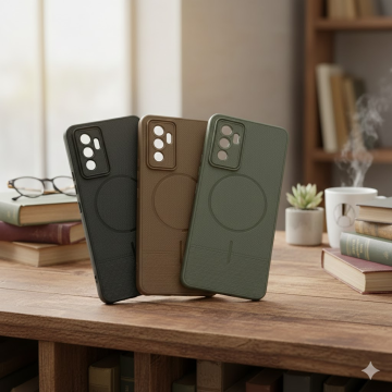 Vivo V23E Shockproof Hybrid Armor Mobile Cover - Image 2