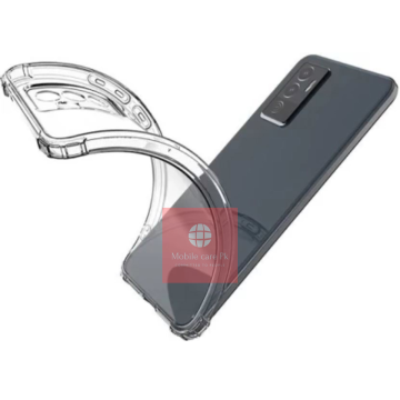 Vivo V23E Soft Crystal Clear Bumper Mobile Cover - Image 2