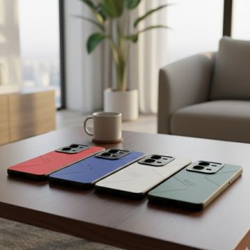 Vivo V25e Multicolour Soft Leather Case - Image 2