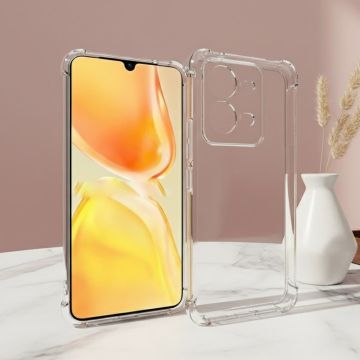 Vivo V25E Transparent Extra Bumper Anti Shock Crystal Clear Case - Image 2