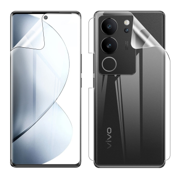Vivo V29 Front & Back Protection Clear Jelly Soft Ultra Clear Jell For Vivo V29  - Image 2
