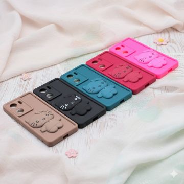 Vivo V29E Soft Mirror Kitty Mobile Cover - Image 2