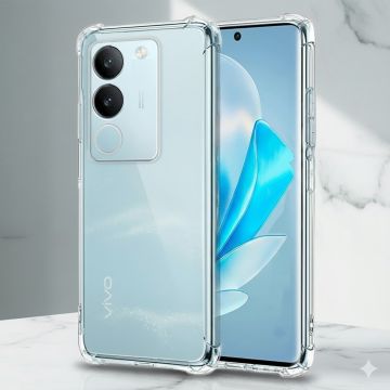 Vivo V29e Transparent Anti Shock Soft Crystal Clear Case - Image 2