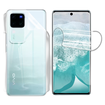 Vivo V30 Pro Front & Back Protection Clear Jelly Soft Ultra Clear Jell For Vivo V30 Pro - Image 2
