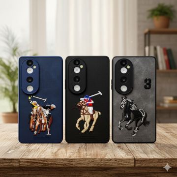 Vivo V40 5G POLO Design Leather Type Soft Mobile Cover - Image 2