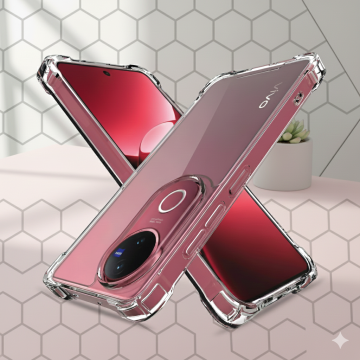 Vivo V50 5G Transparent Extra Bumper Anti Shock Soft Crystal Clear Case - Image 2