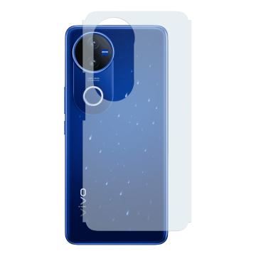 Vivo V50 Back Protector Carbon Fiber Matte Soft Skin Sheet - Image 2