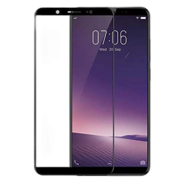 Vivo V7 Plus Full Screen Protector 9D Tempered Glass Protector For Vivo V7 Plus - Image 2
