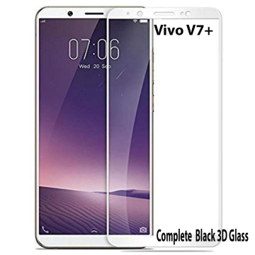 Vivo V7 Plus Full Screen Protector 9D Tempered Glass Protector For Vivo V7 Plus  - Image 2