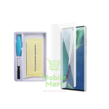Vivo X60 Pro Front UV Tempered Glass Protector For Fully Curved Glass For Vivo X60 Pro - Image 2